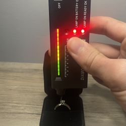 VVS1 Engagement Ring Moissanite 0.5 Carat