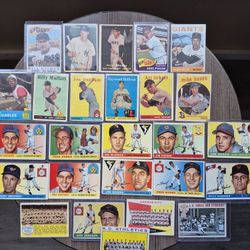 Vintage 1950's-1960's Baseball card collection