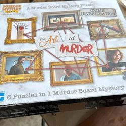 6 Puzzles In 1 Murder Board Mystery