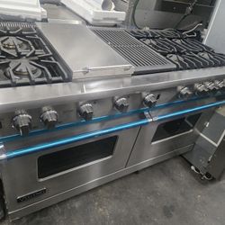 60" Viking Pro Style Range VGCC5606GQSS