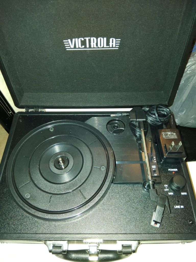 Tocadiscos Con 40 Discos