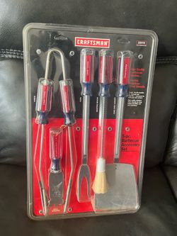 Vintage sealed craftsman 5 pc barbecue accessory set