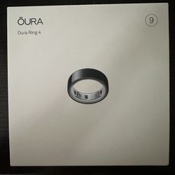 Oura Ring Black Size 9