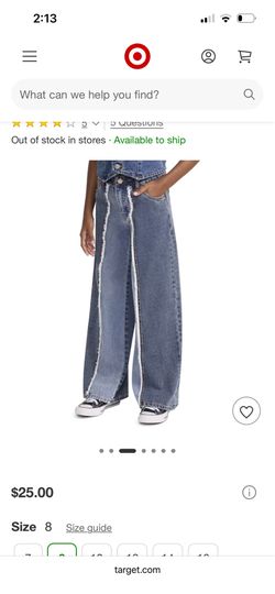 Junior girls, genuine Levi’s brand new with tags