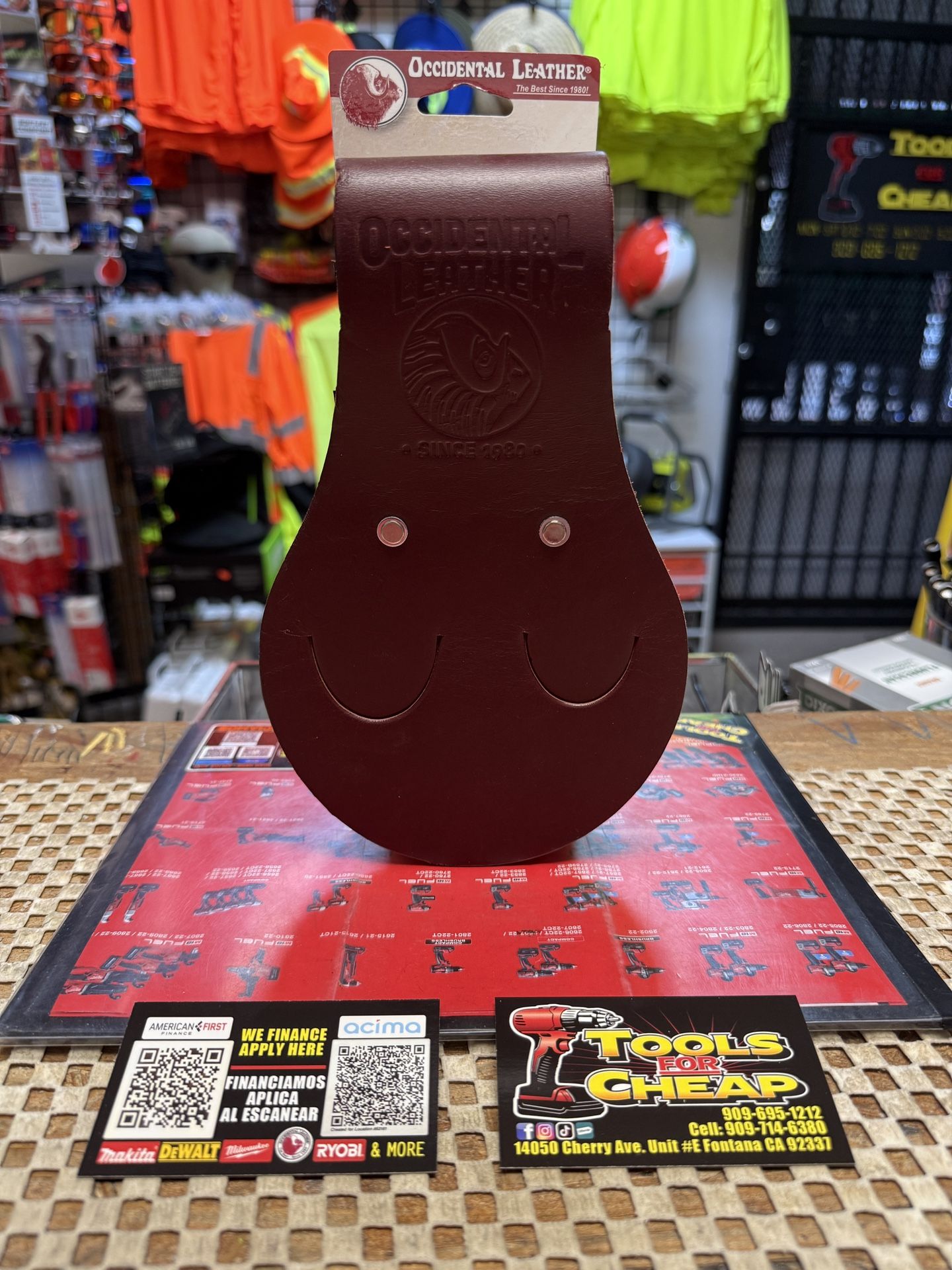 OCCIDENTAL LEATHER 5211 Dual Erection Wrench Holder