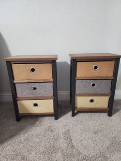 2 Night stand (23"Hx16"W x11"D)