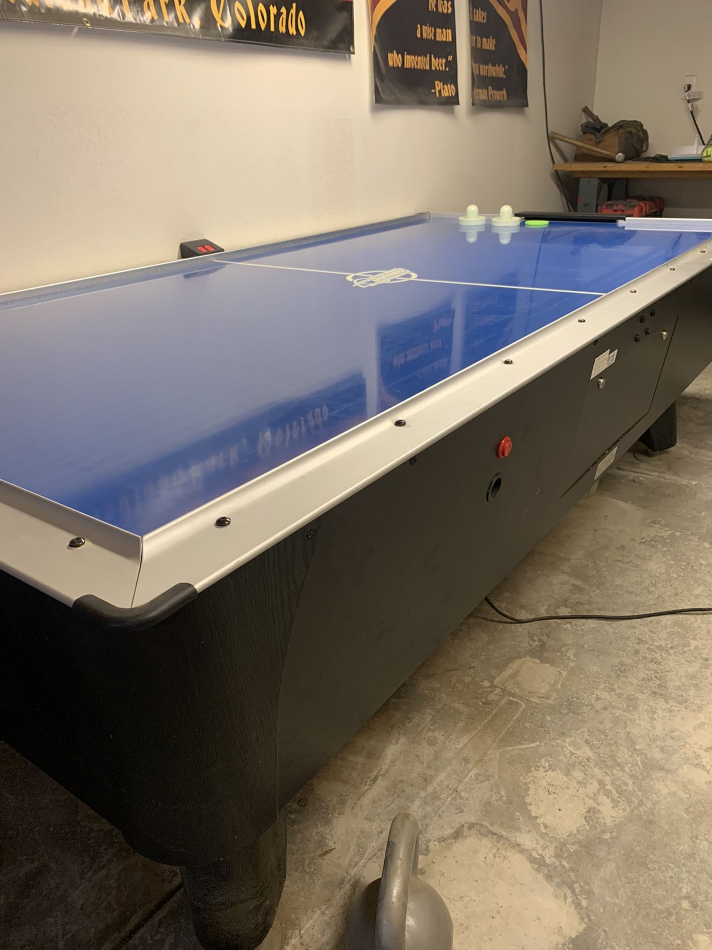Valley-Dynamo 7’ Pro Style Commercial Grade Air Hockey Table