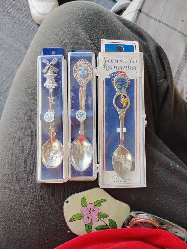 Silver Plated Spoons