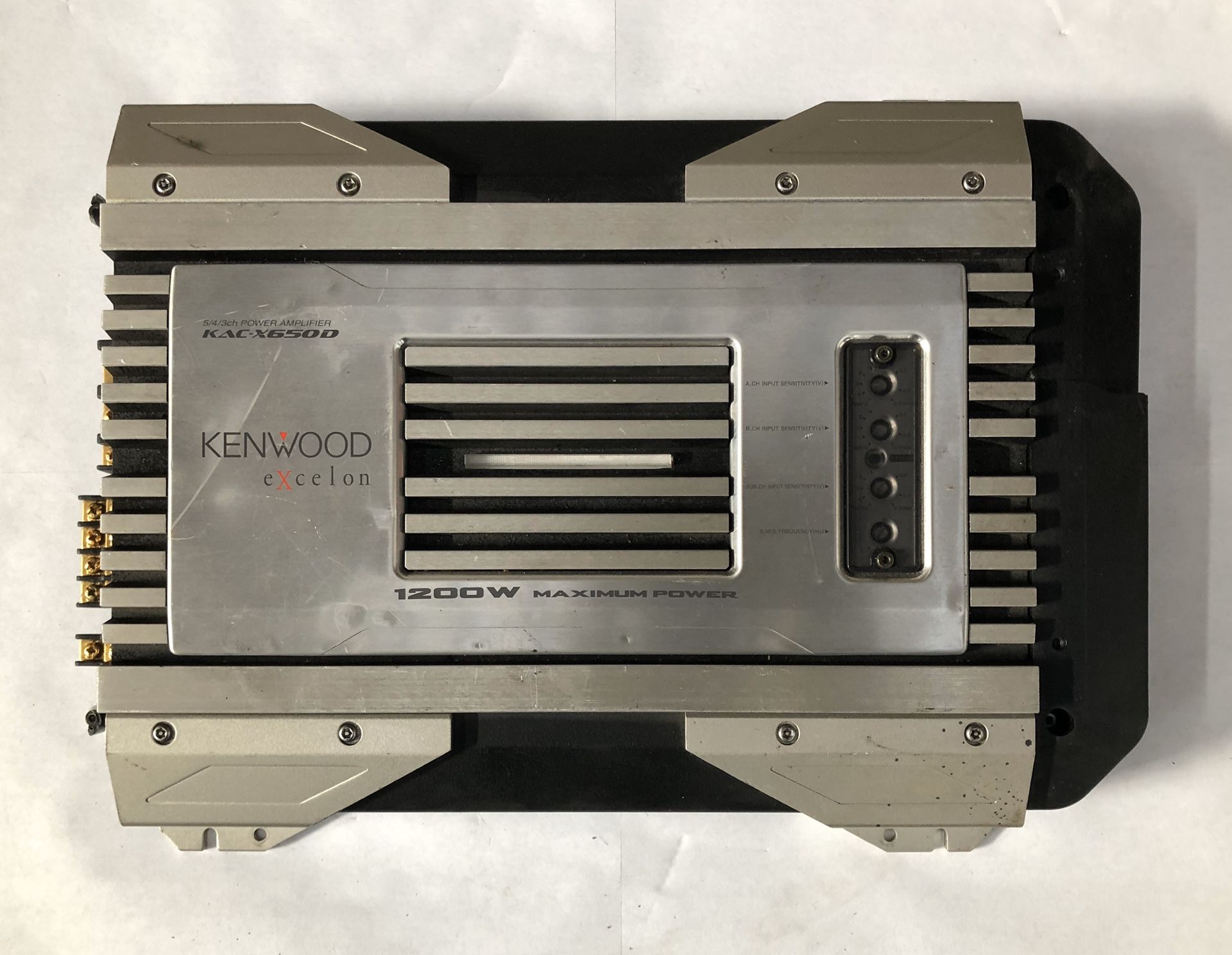 Kenwood Excelon KAC-650D Car Amplifier Amp 1200W