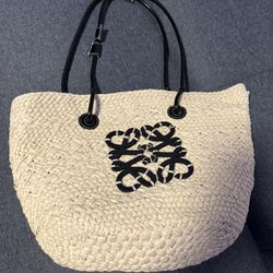 Brand New Women Tote Raffia Bag Include Free Insert