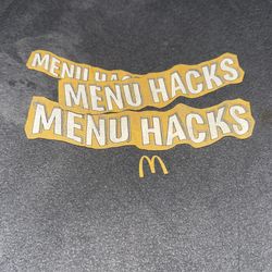 [10% OFF] McDonald’s Menu Hacks Shirt (XL)