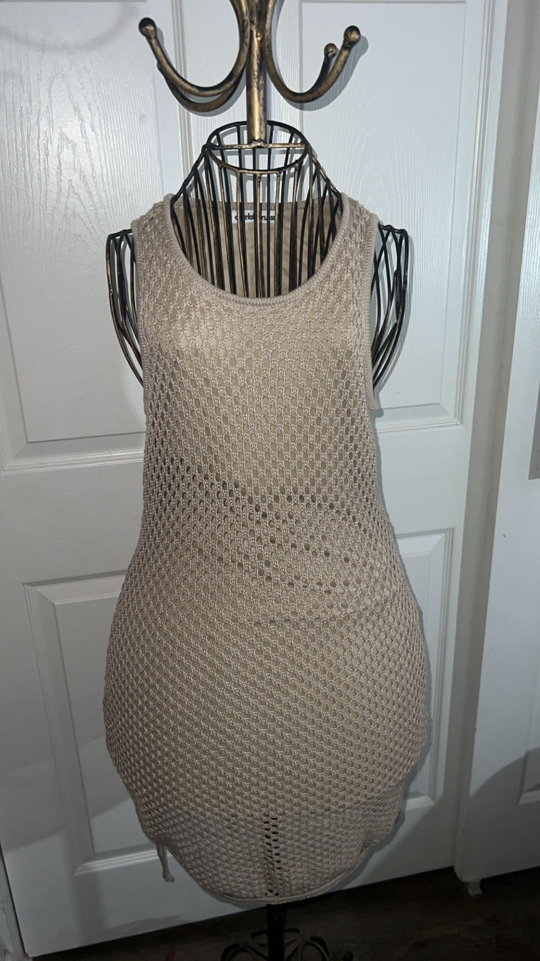 Bikini Cover Up Mini Dress