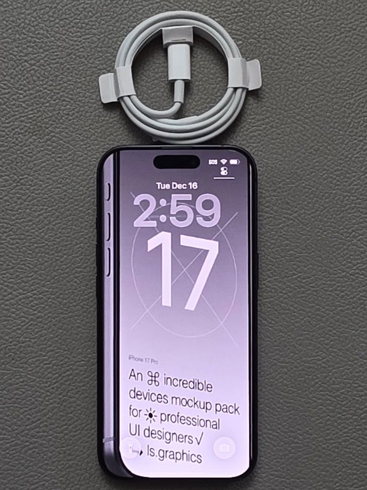 IPHONE 17 256GB UNLOCK ANY CARRIER IN NEW Condition 100% BATTERY 🔋 LIFE