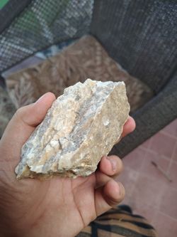 Mica a bunch of tiny shards in Rock