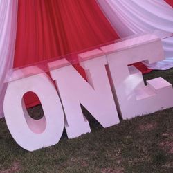 Big Table Letters And Table 