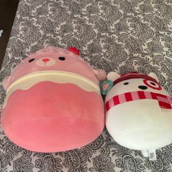 2 Squishmallows Plush Toys