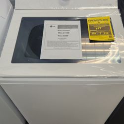 5.0 cu.ft SMART Top Load Washer in Alpine White with TurboWash, Easy Unload and Al Sensing