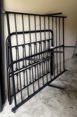 Black Metal Bed Size Full