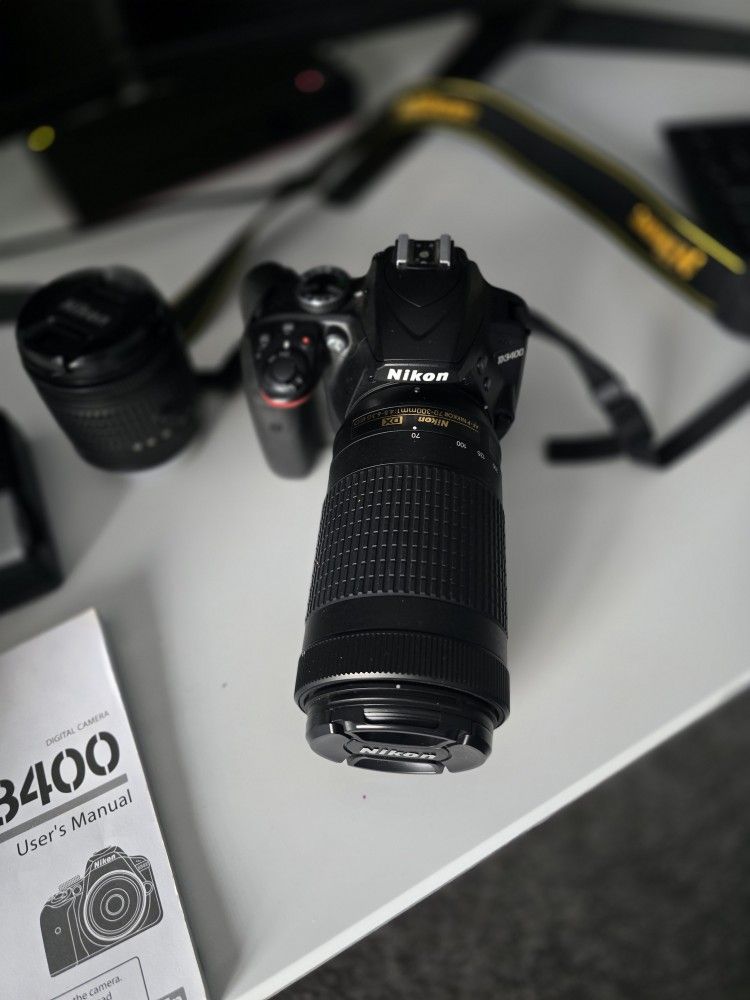 D3400 Nikon Camera Package 🔥