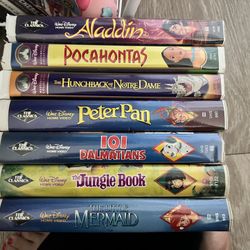 Disney Black Diamond VHS Rare Collection