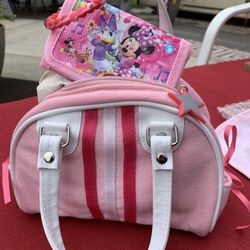 New Girls Purse With Bracelet 