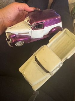 Diecast Lowrider Model Cars Set of 2