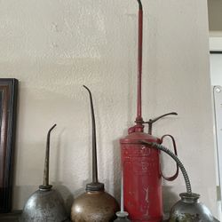 Vintage Oil Cans 