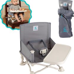 Travel Booster Seat with Tray for Baby - hiccapop OmniBoost