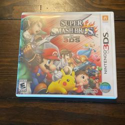 Super Smash Bros 3Ds Nintendo Game
