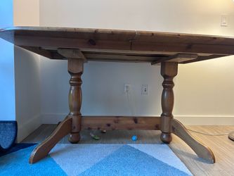 English Pine Dining Table