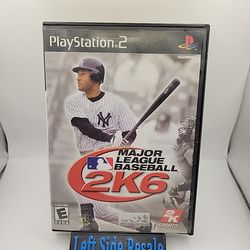 Major League Baseball 2K6 ( Sony PlayStation 2 , PS2 2005 )