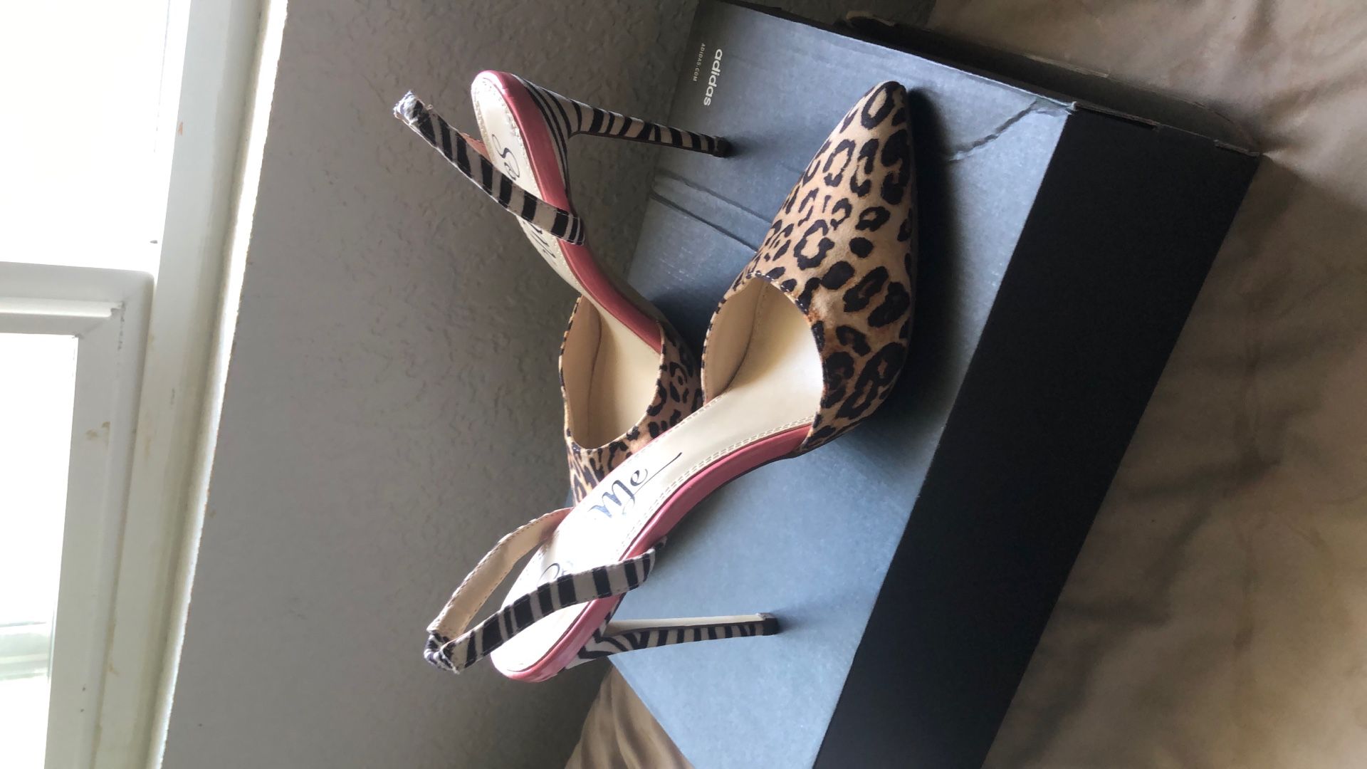 So me cheetah style heels