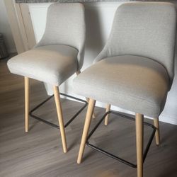 2 Barstools 29” Tall
