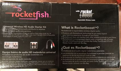 Rocketfish Wireless HD Surround Sound Audio Starter Kit