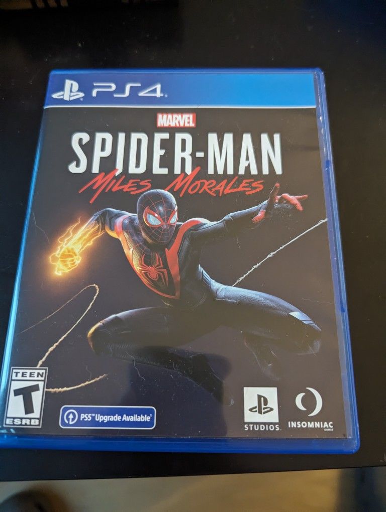 Spiderman Miles Morales For PS4