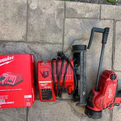 Milwaukee Chargers & Electric Caulking Gun (tool only) 