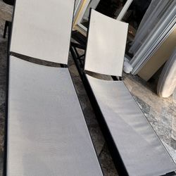 Set Of 2 Chaise Lounge Chairs - Cabana Club Collection 