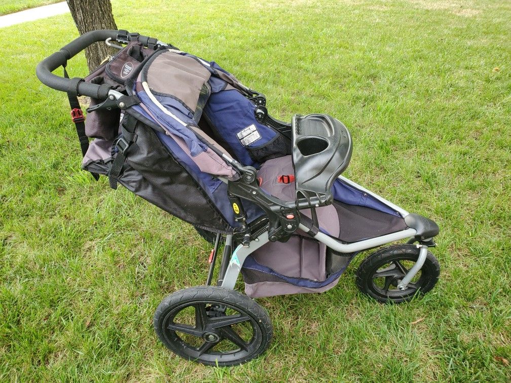 BoB Single Stroller With Tray