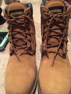 Wolverine boots steel toe brand-new size 10