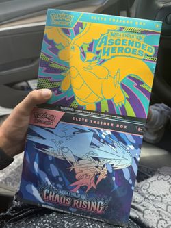 Pokemon Ascended Heroes Chaos Rising ETBS
