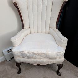 Vintage Channel Back Chair