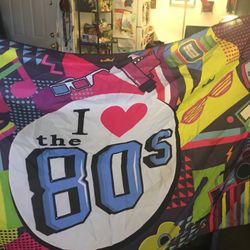 Banner I Love The 80s