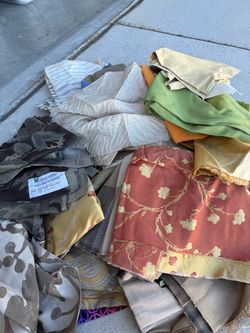Large fabric samples