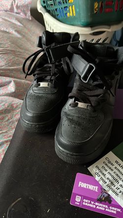 Nike Air Force one high top black