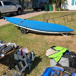 Sunfish Sailboat