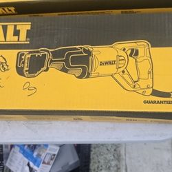 NEW UNOPENED DEWALT CORDED SAWZAW 60$ PRICE FIRM I WONT TAKE 50 PRICE HAS ALREADY BEEN REDUCED AND RETAILS FOR 150