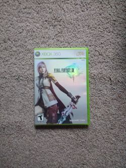 Final fantasy xiii Xbox 360 game