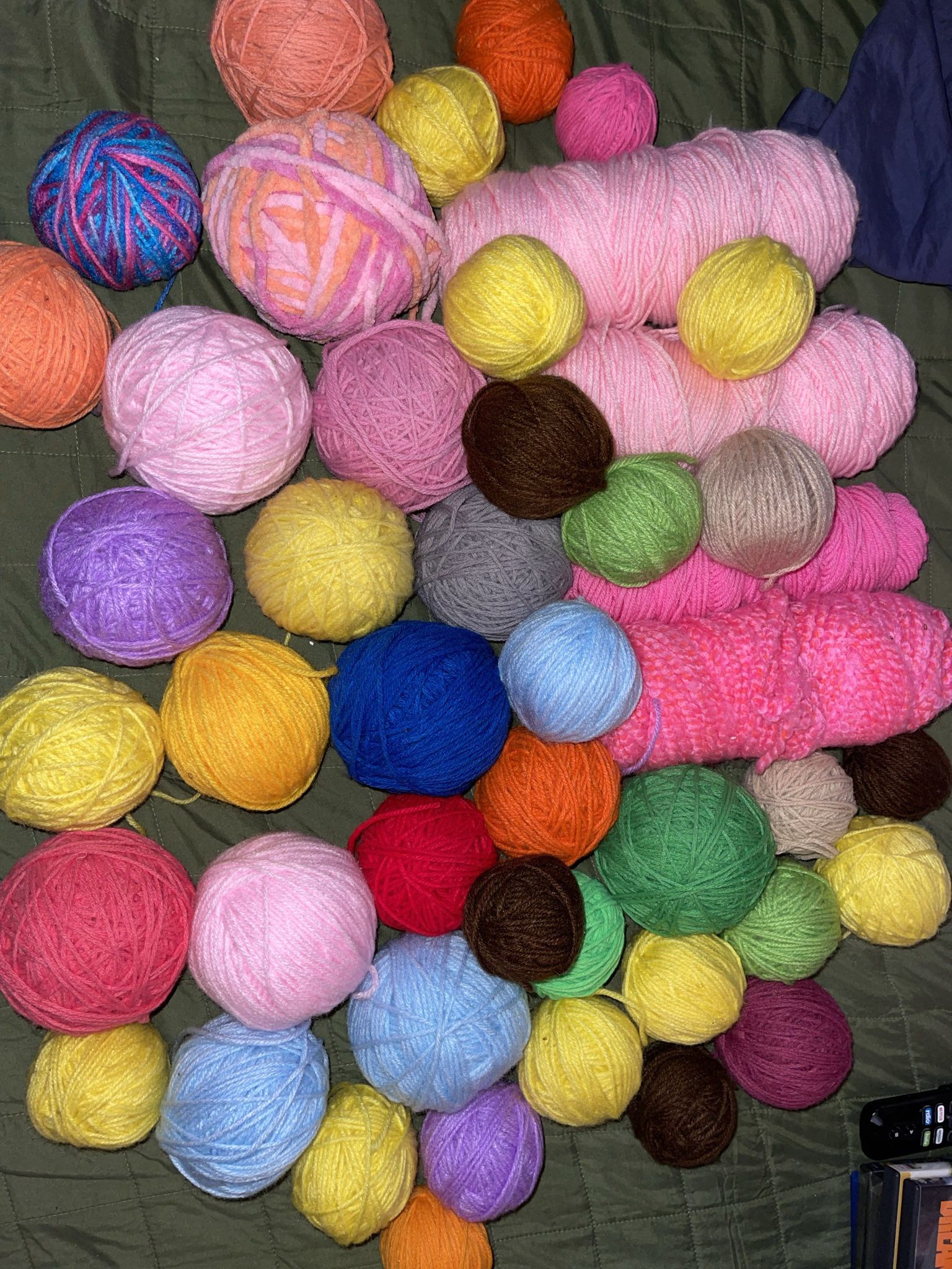 Tons Of Assorted Yarn