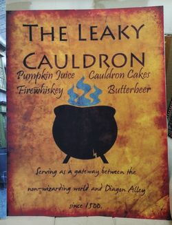 Harry Potter Professionally Printed XL Posters Plus Additional HP Signage And Party Decorations