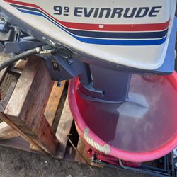 Evinrude 9.9 Boat Motor 